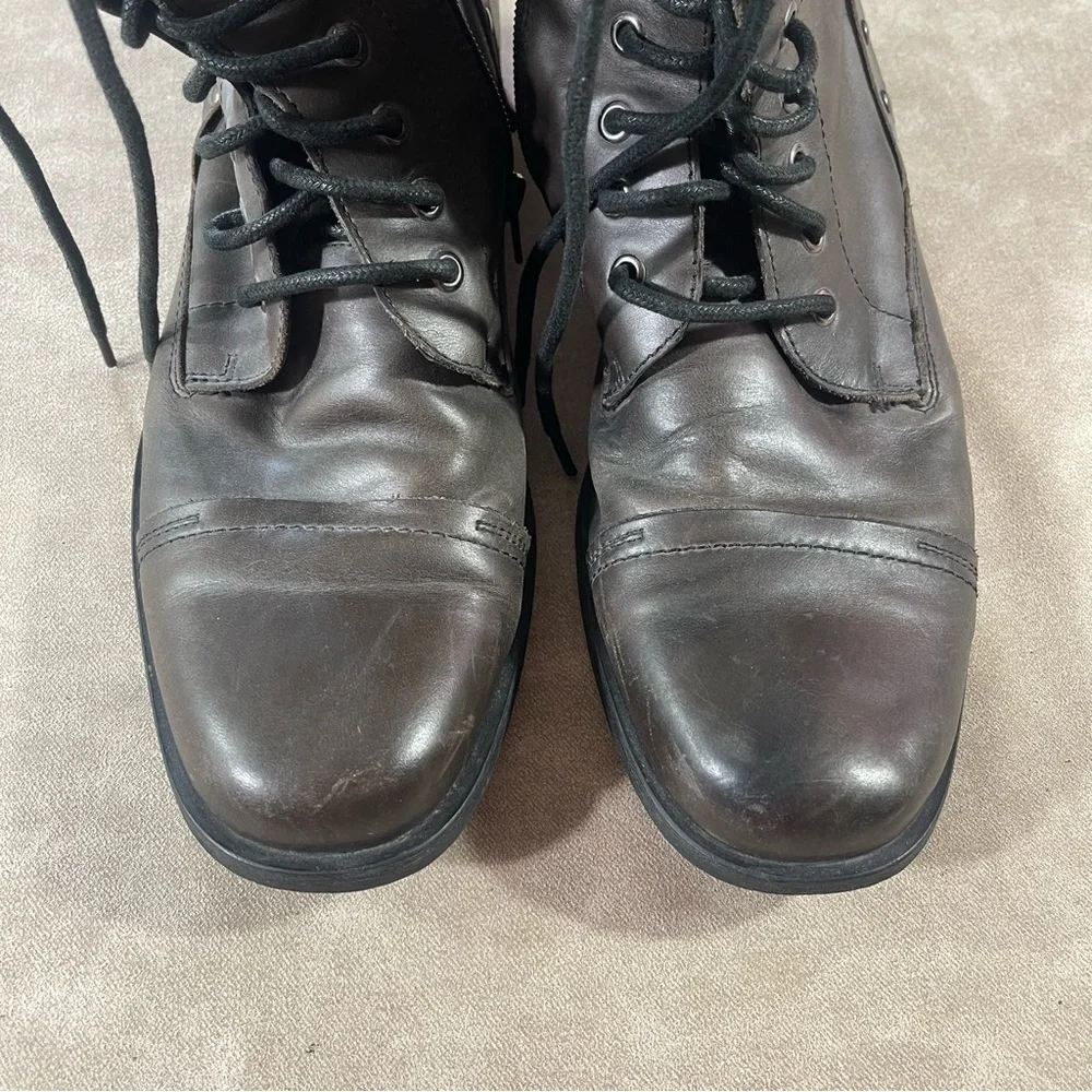Aldo Men’s‎ Lace Up Zipper Boots Size 43